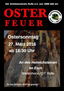 Osterfeuer 2016